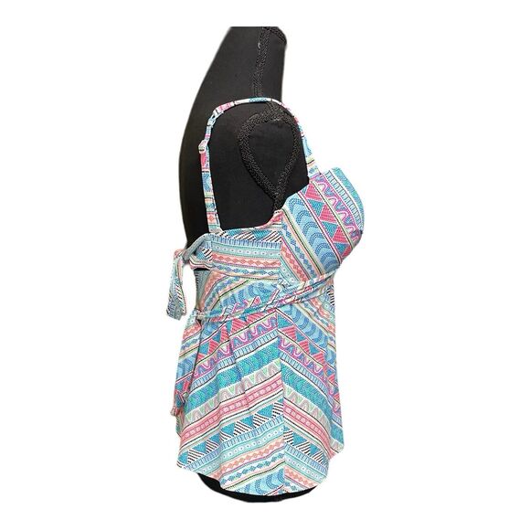 Santa Cruz Convertible Underwire Tankini Swim Top NWOT - Picture 2 of 10